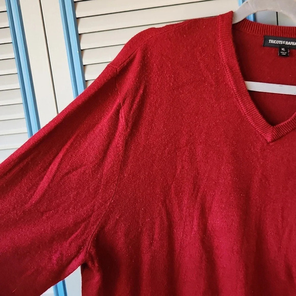 Tricots St. Raphael Red Sweater - Picture 4 of 12